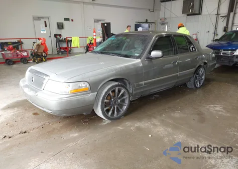 2003 Mercury Grand Marquis Gs из США, поврежденный, VIN 2MEFM74W33X636342